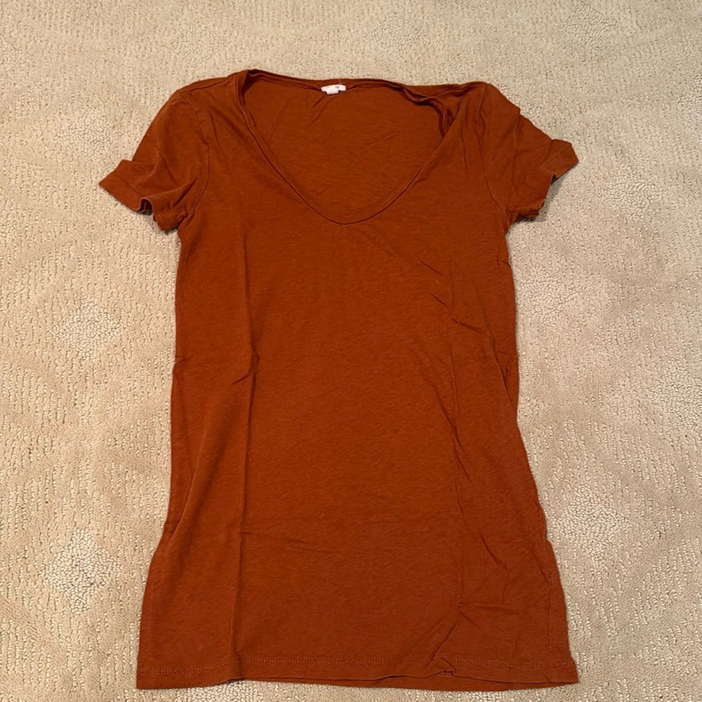 JCrew copper tshirt